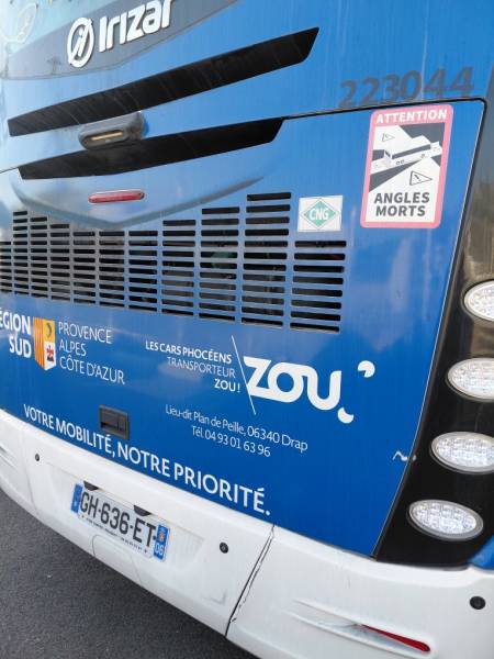 CID d'autocars Irizar i4 par PSa Consult contrôleur VT-GNV à Lyon