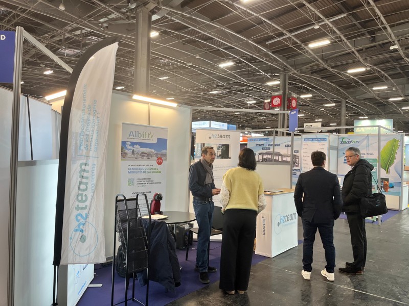 Rejoignez nous sur le stand H2team !