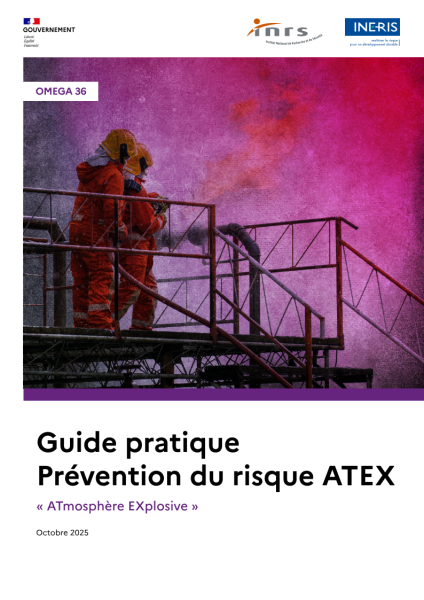 Publication d'un nouveau guide pratique sur la prévention du risque ATEX